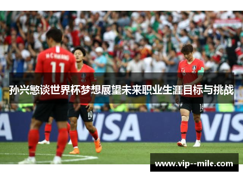 孙兴慜谈世界杯梦想展望未来职业生涯目标与挑战